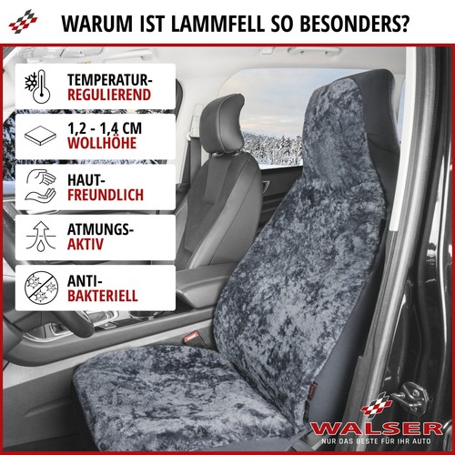 Autositzbezug lammfell - autositzbezug,
